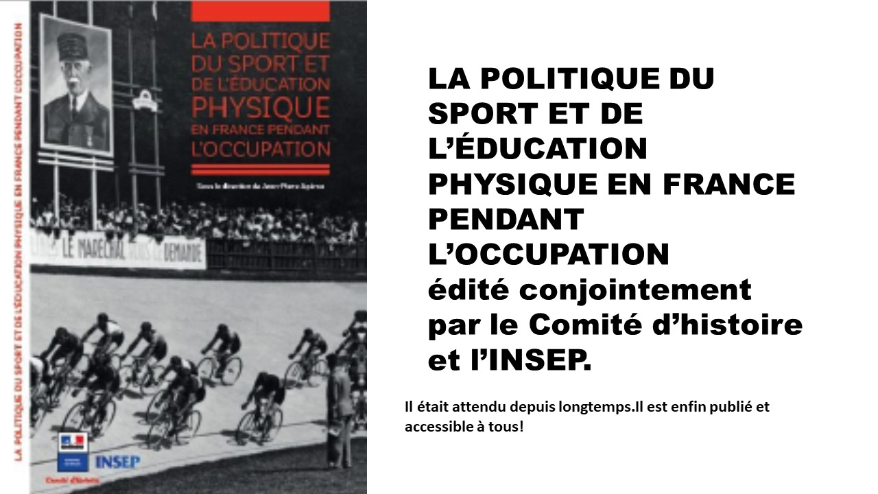 La Politique Du Sport Et De L Ducation Physique En France Pendant L