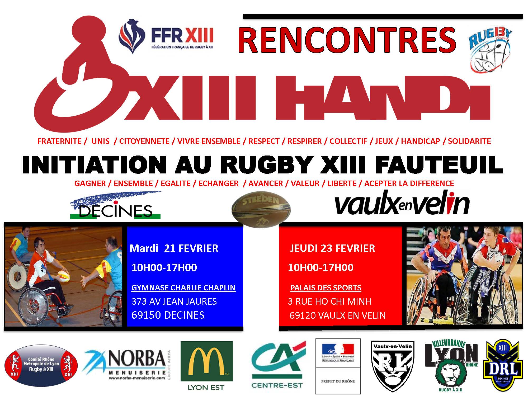 lyon rencontres handicap