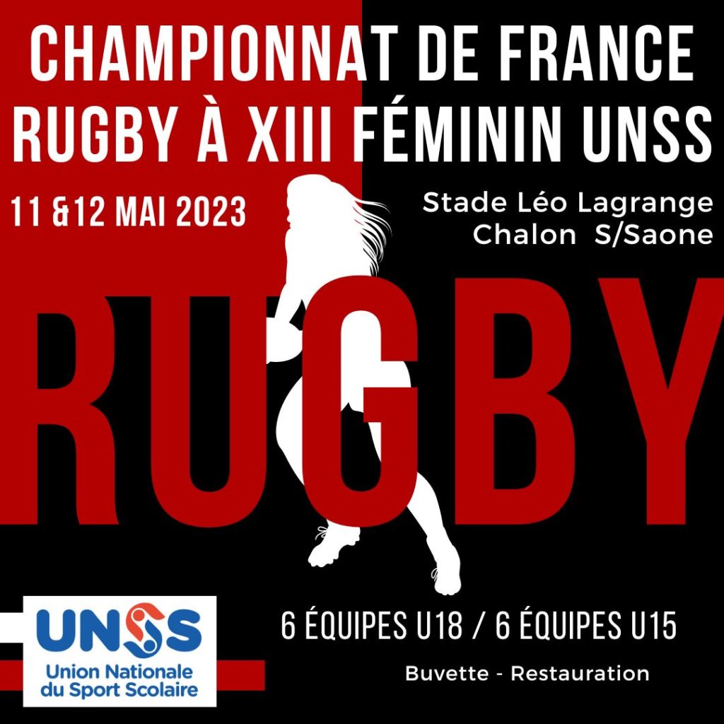 UNSS le championnat de Rugby à XIII à ChalonsurSaône Fédération